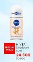 Promo Harga Nivea Deo Roll On 50 ml - Watsons