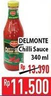 Promo Harga DEL MONTE Sauce Chilli 340 ml - Hypermart