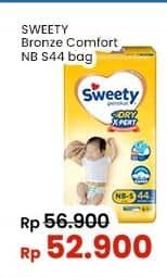 Promo Harga Sweety Bronze Comfort Dry X-Pert NB-S44 44 pcs - Indomaret