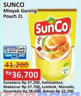 Promo Harga Sunco Minyak Goreng 2000 ml - Alfamart