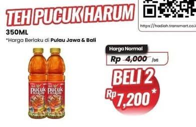 Promo Harga Teh Pucuk Harum Minuman Teh Jasmine 350 ml - Carrefour