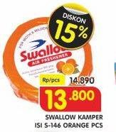 Promo Harga SWALLOW Air Freshener Orange  - Superindo