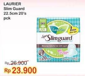 Promo Harga Laurier Super Slimguard Day 22.5cm 20 pcs - Indomaret