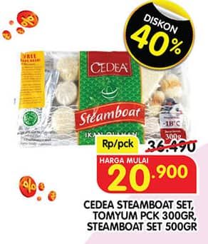 Promo Harga Cedea Steamboat Tom Yum, Shabu Shabu 300 gr - Superindo