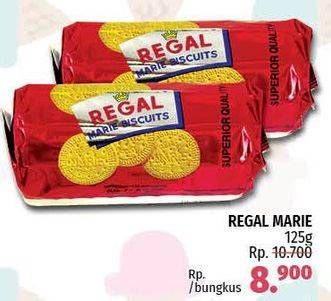 Promo Harga REGAL Marie 125 gr - LotteMart