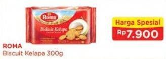 Promo Harga ROMA Biskuit Kelapa 300 gr - Alfamart