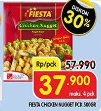 Promo Harga FIESTA Naget Chicken Nugget 500 gr - Superindo