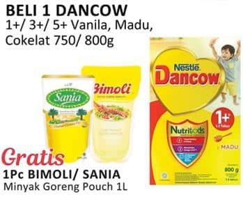 Promo Harga Dancow FortiGro Susu Bubuk Full Cream, Instant, Instant Cokelat 800 gr - Alfamidi