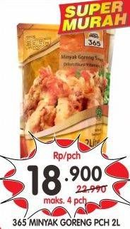 Promo Harga 365 Minyak Goreng 2 ltr - Superindo