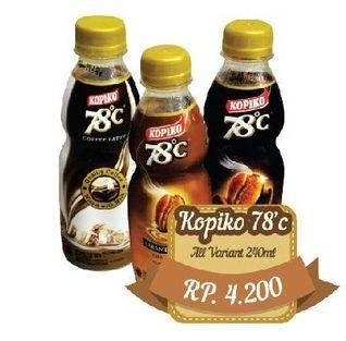 Promo Harga Kopiko 78C Drink All Variants 250 ml - Yogya