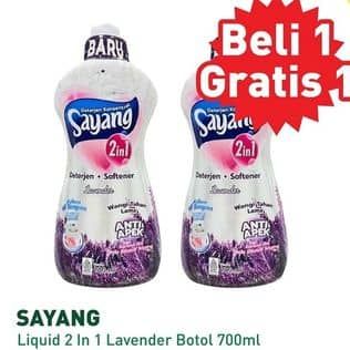 Promo Harga Sayang Liquid Detergent 700 ml - Hypermart