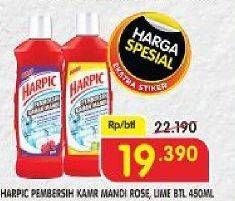 Promo Harga HARPIC Pembersih Kamar Mandi Lime, Rose 400 ml - Superindo