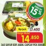 Promo Harga 365 Sayur Sayur Sop, Sayur Asem, Capcay 500 gr - Superindo