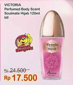 Promo Harga VICTORIA Hijab Body Scent Amira Soulmate 120 ml - Indomaret