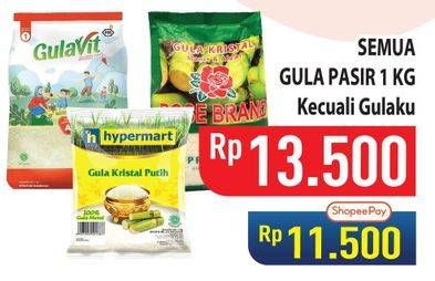 Promo Harga ANEKA GULA PASIR  - Hypermart