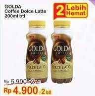 Promo Harga Golda Coffee Drink per 2 botol 200 ml - Indomaret