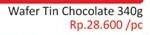 Promo Harga SELAMAT Wafer Chocolate 340 gr - Hari Hari