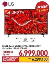 Promo Harga LG 43UP8000PTB Smart UHD TV 43 Inch  - Carrefour