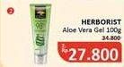 Promo Harga Herborist Aloe Vera Gel 100 gr - Alfamidi