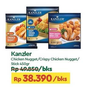 Promo Harga Kanzler Chicken Nugget Stick Crispy, Original, Crispy 450 gr - TIP TOP