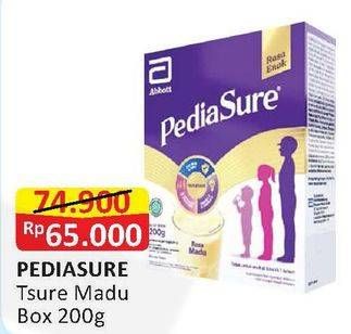 Promo Harga PEDIASURE Complete Triplesure Madu 200 gr - Alfamart