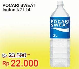 Promo Harga POCARI SWEAT Minuman Isotonik 2000 ml - Indomaret