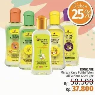 Promo Harga KONICARE Minyak Kayu Putih/ Minyak Telon  - LotteMart
