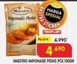Promo Harga MAESTRO Mayonnaise Pedas 100 gr - Superindo