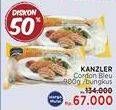 Promo Harga KANZLER Chicken Cordon Bleu 900 gr - LotteMart