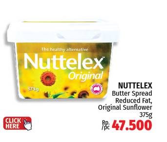 Promo Harga Nuttelex Buttery Spread Original 375 gr - LotteMart