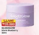 Promo Harga Glad2glow 5% Ceramide Moisturizer Blueberry 30 gr - Alfamart