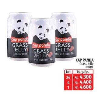 Promo Harga Cap Panda Minuman Kesehatan Cincau 310 ml - Lotte Grosir