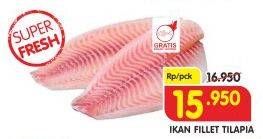 Promo Harga Ikan Fillet Tilapia  - Superindo