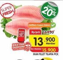 Promo Harga Ikan Fillet Tilapia  - Superindo