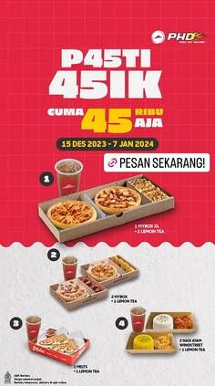 Promo Harga Pasti Asik  - Pizza Hut