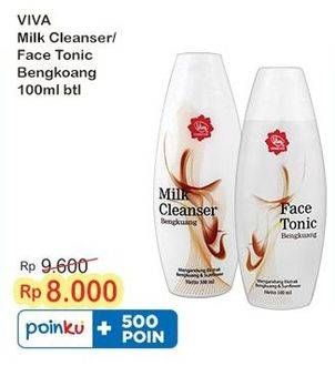 Promo Harga Viva Milk Cleanser/Face Tonic  - Indomaret