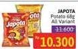 Promo Harga Japota Potato Chips All Variants 68 gr - Alfamidi