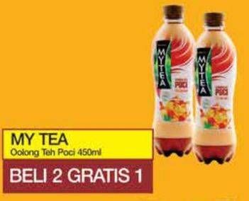 Promo Harga MY TEA Minuman Teh Oolong Plus 450 ml - Yogya