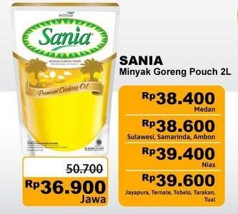 Promo Harga Sania Minyak Goreng 2000 ml - Alfamidi