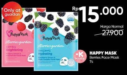 Promo Harga GUARDIAN Happy Mask Berries  - Guardian