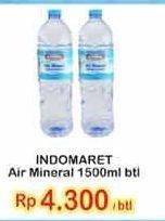 Promo Harga INDOMARET Air Mineral 1500 ml - Indomaret