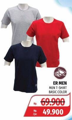 Promo Harga ER Men T-Shirt  - Lotte Grosir
