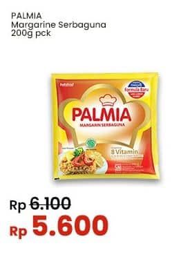 Promo Harga Palmia Margarin Serbaguna 200 gr - Indomaret