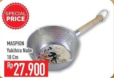 Promo Harga MASPION Yukihira Nabe 18 Cm  - Hypermart