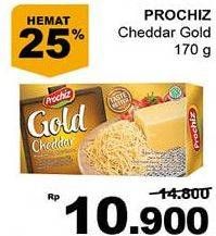 Promo Harga PROCHIZ Gold Cheddar 170 gr - Giant