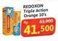 Promo Harga Redoxon Triple Action Jeruk 10 pcs - Alfamidi