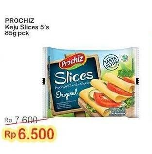 Promo Harga Prochiz Slices Original 85 gr - Indomaret