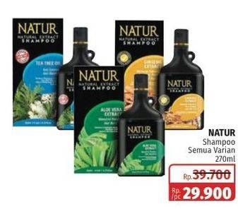 Promo Harga NATUR Shampoo All Variants 270 ml - Lotte Grosir