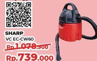 Promo Harga SHARP Vacum Cleaner EC-8305  - Yogya