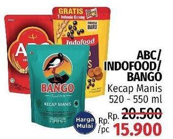 Promo Harga ABC Kecap Manis 520 ml - LotteMart